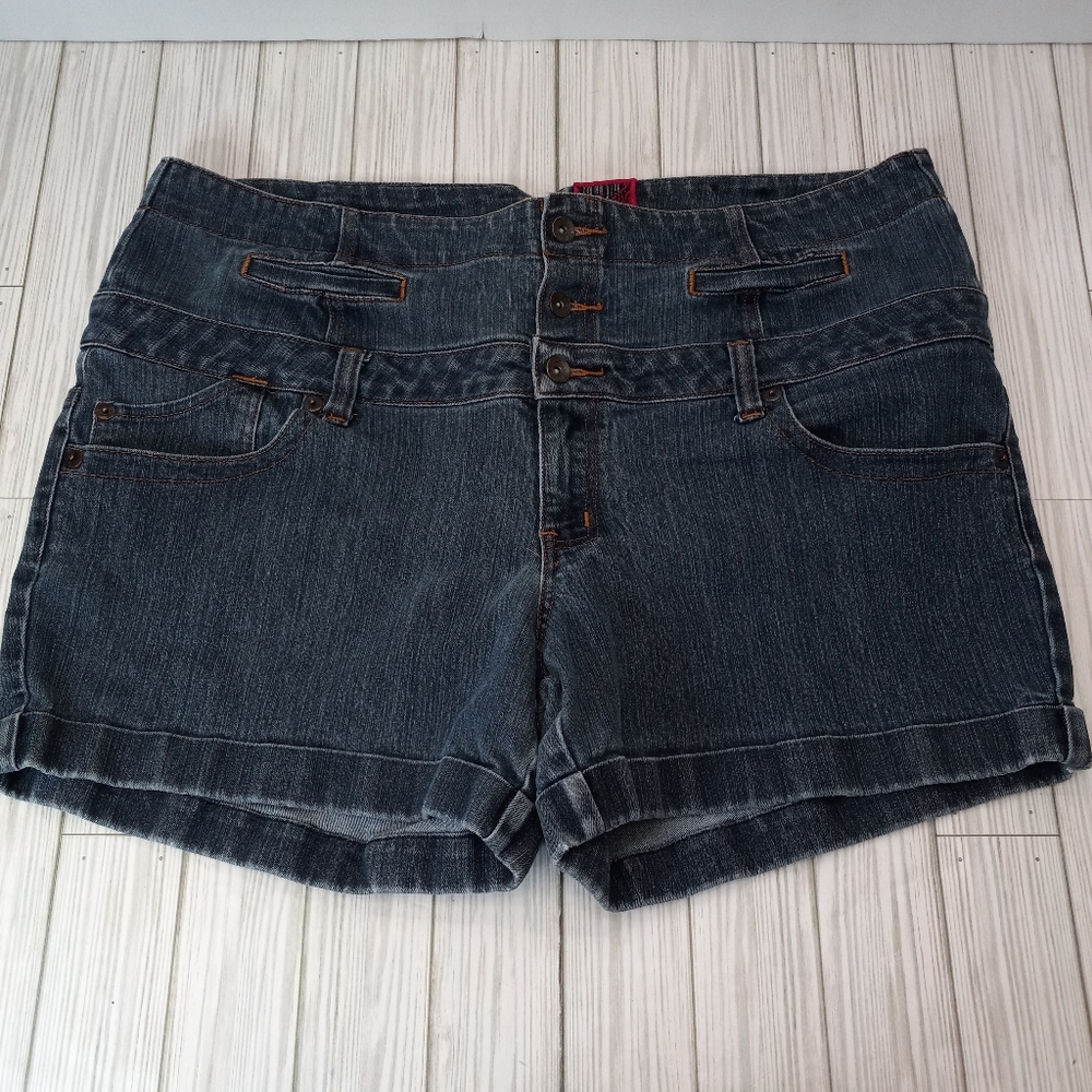Torrid Y2K High Rise Waist Denim Shorts